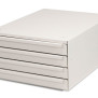 Tissue block cabinet for paraffin blocks or embedding rings.